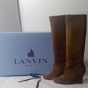 Lanvin Tan Boots